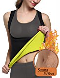 Glamours Womens Body Shaper Vest For Weight Loss Slimming Sweat Fat Burner Tank Top XXL by