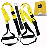 Alritz Resistance Trainer Kit, Hanging Resistance Straps with Exercise Book for Home, Gym and Outdoor Workouts