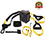 Xeentong Suspension Training Resistance Straps Wall Mount Bracket Kits Training Package Yoga Belt Easy Setup For Home Gym Training