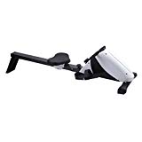 Water-chestnut Magnetic Folding Abdominal Exercise Rowing Machine w/LCD Monitor for Home, Fitness, Lose Weight, Cardio, Arm workout, Training