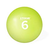 Tone Fitness HHKC-TN006 Soft Weighted Toning Ball, 6 lb