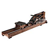 Helang Rowers Water Rowing Machine Exercise Machine American walnut Wood Material Fitness Equipment with S4 Monitor