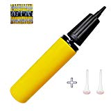 AppleRound Dual Action Hand Pump For: Gym Ball, Exercise Ball, Rody or Hippity Hop Bouncer, Hopper Balls, Inflatable Bouncing Horse