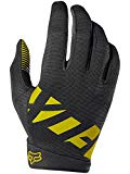 Fox Head Mens Ranger Bike Safety BMX MTB Gloves (Black/Yellow, Large)