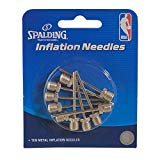 Spalding Inflation Needles (10 Pack), Silver, One Size