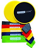 Zodiak Core Premium Sliders and Resistance Loop Bands Set