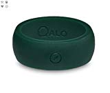 QALO Men’s Functional Silicone Ring, Forest Green, Size 13
