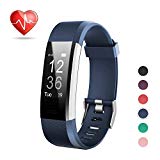 LETSCOM Fitness Tracker, Heart Rate Monitor Smart Watch with Sleep Monitor Step Counter Pedometer, Wireless Activity Tracker Watch, IP67 Waterproof for Women Men Kids