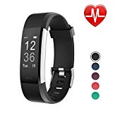 CAONIMA LETSCOM Fitness Tracker HR, Activity Tracker Watch with Heart Rate Monitor, Waterproof Smart Band with Step Counter, Calorie Counter, Pedometer Watch for Kids Women and Men, Android & iOS