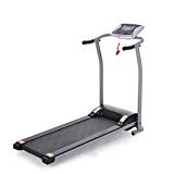 Folding Electric Treadmill Incline, Power Motorized Fitness Running Machine Walking Treadmill（US Stock） (1.5 HP/Sliver)