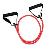 ILuoKe Exercise Tube Resistance Band for Resistance Training Physical Therapy, Home Workouts, Boxing Training