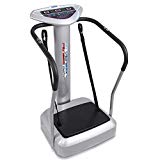 Upgraded Standing Vibration Platform Machine – Full Body Fitness Exercise Trainer, Crazy Fit Massager w/ 3 LED Screen, 2 Resistance Bands, BMI Sensor, and Adjustable Speed Level – Hurtle