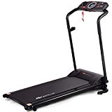 Goplus Electric Folding Treadmill Running Jogging Walking Machine Low Noise Space Saving w/Display (Black)