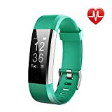 LETSCOM Fitness Tracker HR, Activity Tracker Watch with Heart Rate Monitor, Waterproof Smart Bracelet with Step Counter, Calorie Counter, Pedometer Watch for Kids Women and Men, Android & iOS