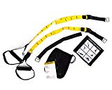 Active Athletic Basics Suspension Training Resistance Straps Kit – Full Body Workout Straps with Travel Bag & Exercise Guide