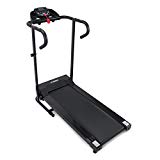 Akonza 1100W Folding Electric Treadmill Fitness Power Motorized Jogging Walking Running Machine w/Cup Holder, Black