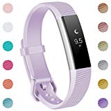 Maledan For Fitbit Alta/Alta HR Bands and Fitbit Ace Bands, Replacement Accessories Wristbands for Fitbit Alta HR/Alta/Ace, Lavender Large