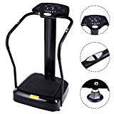 Globe House Products GHP 2500W 330Lbs Load Capacity 1.5HP Whole Body Vibration Crazy Fit Massage Machine