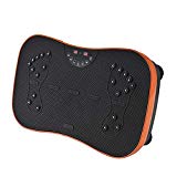 Muscle Vibration Machine Crazy Fit Vibration Plate Exercise Equipment for Home | Vibration Plate | Balance Your Weight Workout Equipment Includes, Remote Control & Balance Straps Included