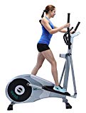 GOELLIPTICAL V-200 Stand Stride 17” Elliptical Exercise Cross Trainer Machine for Cardio Fitness Strength Conditioning Workout at Home or Gym