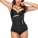FeelinGirl Women’s Neoprene Sport Girdle Waist Training Corset Waist Shaper L