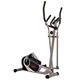 Sunny Health & Fitness SF-E3803 Magnetic Exercise Trainer, Black And Silver