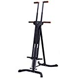 Exercise Stepper Folding Vertical Climber Step Machine Climbing Cardio Adjustable Height with Ebook