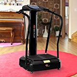 Apontus 2500W Crazy Fit Full Body Vibration Platform Fitness Machine w MP3 Player