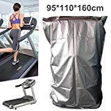 dDanke Treadmill Cover, Sports Running Machine Protective Folding Cover with Zipper Dustproof Waterproof Indoor/Outdoor Cover, Oxford Cloth, 37.40”x43.31”x62.99”