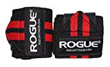 Rogue Fitness Wrist Wraps | Available in Multiple Colors (Black/Red, 24″)