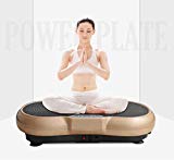 Gharpbik Workout Machine Fitness Vibration Platform Vibration Plate Workout Trainer Balance Body Exercise Equipment for Home Gym(SP-CFM15)