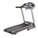 Jaketen Fitness Treadmill Folding Electric Motorized Walking Treadmills High Capacity Running Machine (3.0HP-Grey)