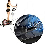 Aceshin Elliptical Machine Trainer Compact Life Fitness Exercise Equipment for Home Workout Offic Gym