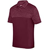 Augusta Sportswear Men’s Shadow Tonal Heather Sport Shirt 2XL Maroon