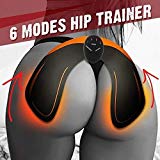 THINKPRICE EMS Hips Trainer and Intelligent Butt Toner Helps to Lift, Stimulation, Firm and Shape The Buttocks (Black)