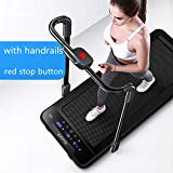 Gharpbik Portable Folding Treadmill Exercise Equipment Treadmill Standing Walking Treadmill Electric Machine Treadmill Workstation Underdesk Cardio Running Machine Home Gym (handrails)