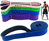 Physix Gear Pull Up Assist Bands – Best Heavy Duty Resistance Band for Assisted Pullups, Muscle Toning, Legs Glutes Crossfit Physical Therapy Stretch Pilates & Yoga – Improve Mobility & Strength (BLU)