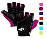 RIMSports Weight Lifting Gloves for Gym – Gym Gloves w/Washable Ideal Rowing Gloves,Workout Gloves,Training Gloves, Grip Gloves, Premium Gloves for Lifting Weights Purple XL