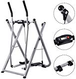 K&A Company Folding Air Walker Glider Fitness Exercise Machine Workout Trainer Gym Indoor Loose Weight Get Shape