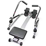 XtremepowerUS Orbital Rowing Machine W/Free Motion Arms, Indoor Workout Gym