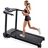 Merax JK103A Easy Assembly Folding Treadmill Motorized Running Jogging Machine (Black.)