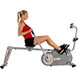 Sunny Health & Fitness Full Motion Magnetic Rowing Machine Rower with LCD Monitor – SF-RW5864