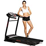 ANCHEER Treadmill, APP Control Electric Folding Treadmills (Black)