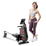 Circuit Fitness Foldable Magnetic Rowing Machine for Cardio & Body Building Exercise – Red