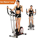 Tomasar Elliptical Exercise Machine Magnetic Smooth Quiet Driven Eliptical Trainer Machine for Home Use (Elliptical Trainer)